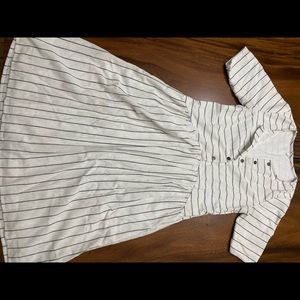 Roolee striped dress with pockets